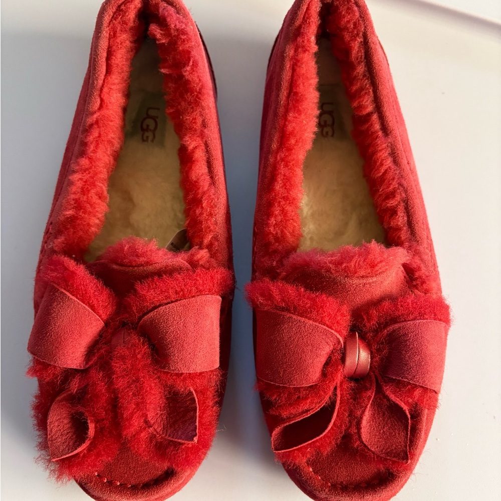 UGG Ansley Heritage Bow Slippers
